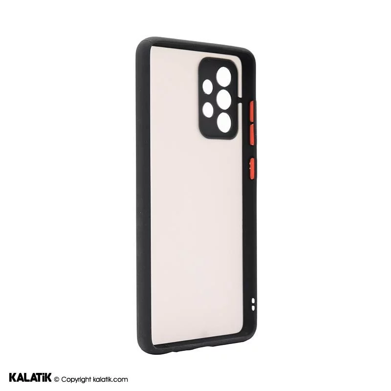 کاور مدل Sb-001 با محافظ دوربین مناسب برای گوشی موبایل Samsung Galaxy A52s/A52 مشکی اصالت و سلامت فیزیکی کالا