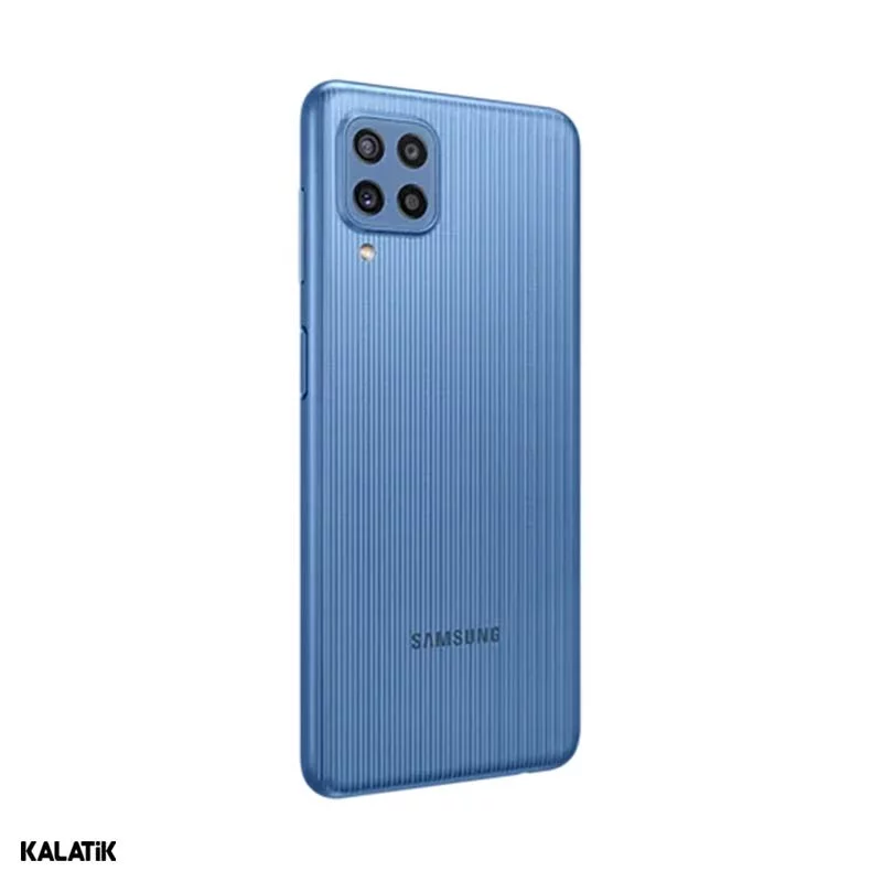 گوشی موبایل سامسونگ مدل Galaxy M22 دو سیم کارت ظرفیت 128/4 گیگابایت آبی روشن 18 ماه گارانتی داریا همراه پایتخت + کد رجیستری
