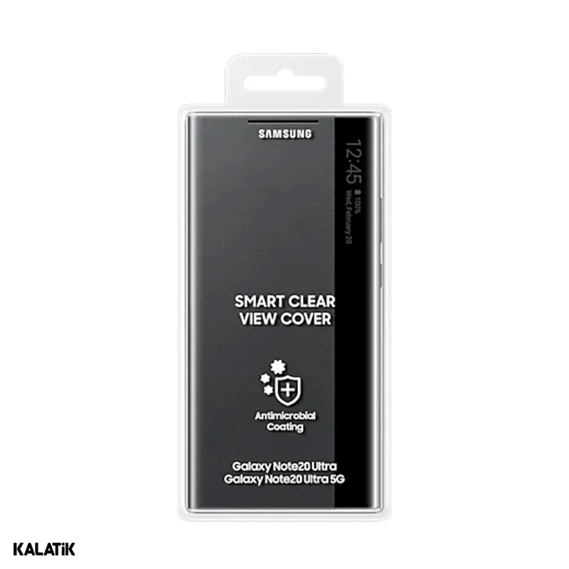 کیف هوشمند مدل Clear View Cover مناسب برای گوشی Samsung Galaxy Note20 Ultra