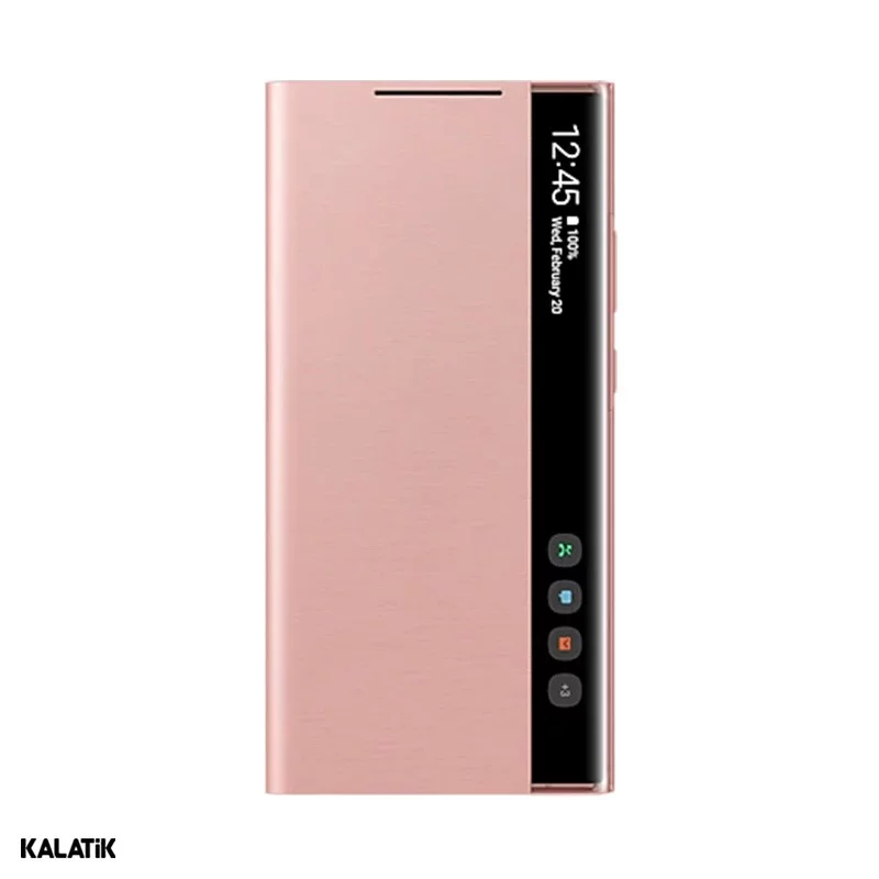 کیف هوشمند مدل Clear View Cover مناسب برای گوشی Samsung Galaxy Note20 Ultra