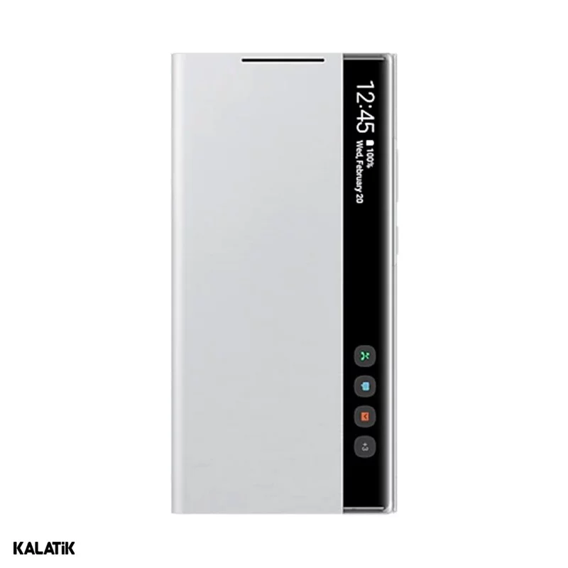 کیف هوشمند مدل Clear View Cover مناسب برای گوشی Samsung Galaxy Note20 Ultra