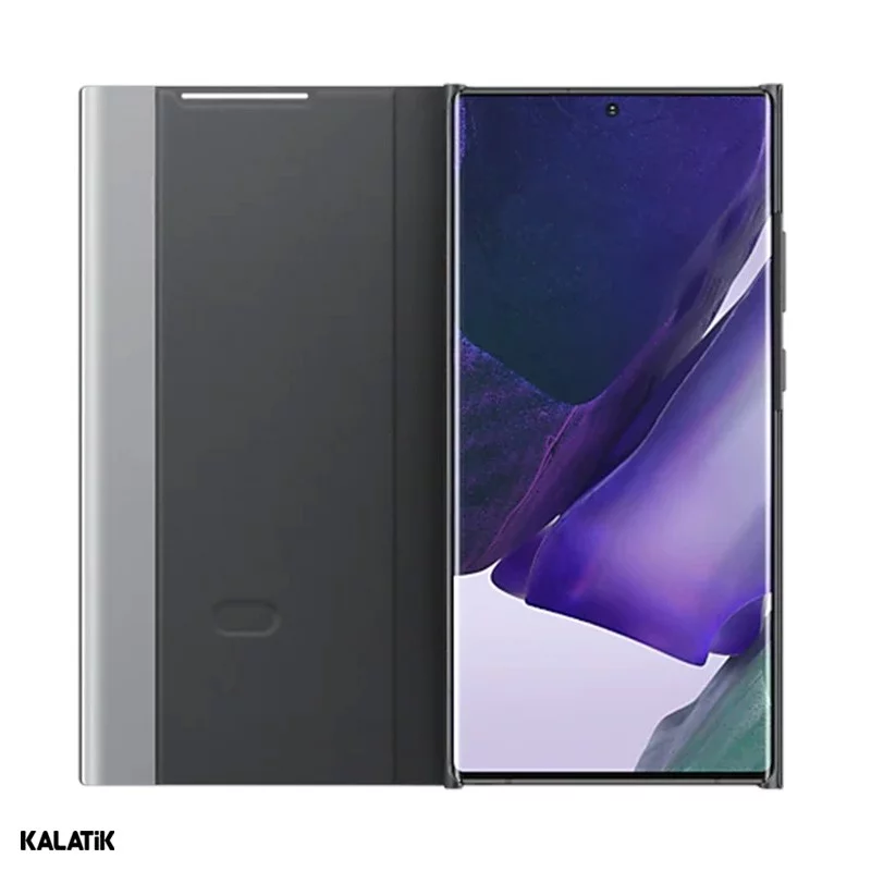 کیف هوشمند مدل Clear View Cover مناسب برای گوشی Samsung Galaxy Note20 Ultra مشکی اصالت و سلامت فیزیکی کالا