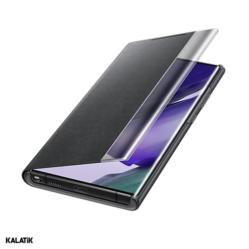 کیف هوشمند مدل Clear View Cover مناسب برای گوشی Samsung Galaxy Note20 Ultra مشکی اصالت و سلامت فیزیکی کالا