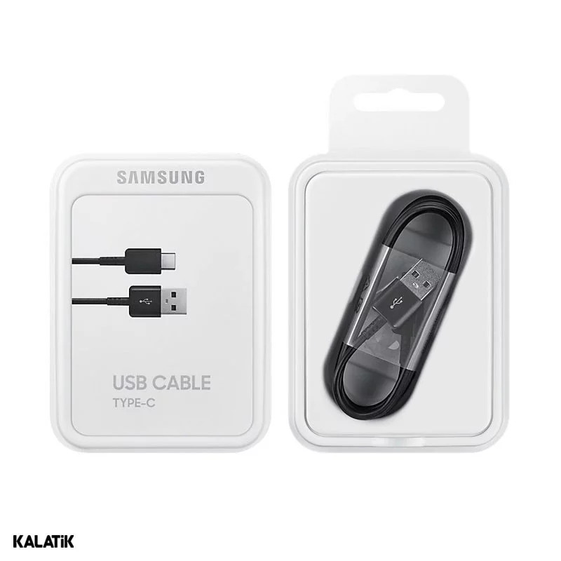 کابل تبدیل USB Type-A به USB Type-C سامسونگ مدل EP-DG930 به طول 1.5 متر مشکی اصالت و سلامت فیزیکی کالا