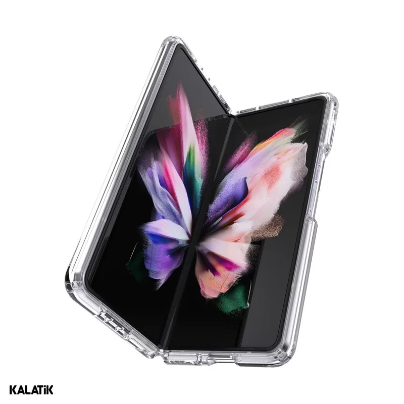 کاور مدل الترا هیبرید مناسب برای گوشی موبایل سامسونگ Galaxy Z Fold3 شفاف بی رنگ اصالت و سلامت فیزیکی کالا