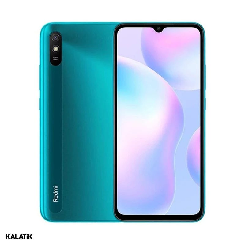 گوشی موبایل شیائومی مدل Redmi 9A دو سیم کارت ظرفیت 128/4 گیگابایت سبز 18 ماه گارانتی کاوش تیم +  کد رجیستری