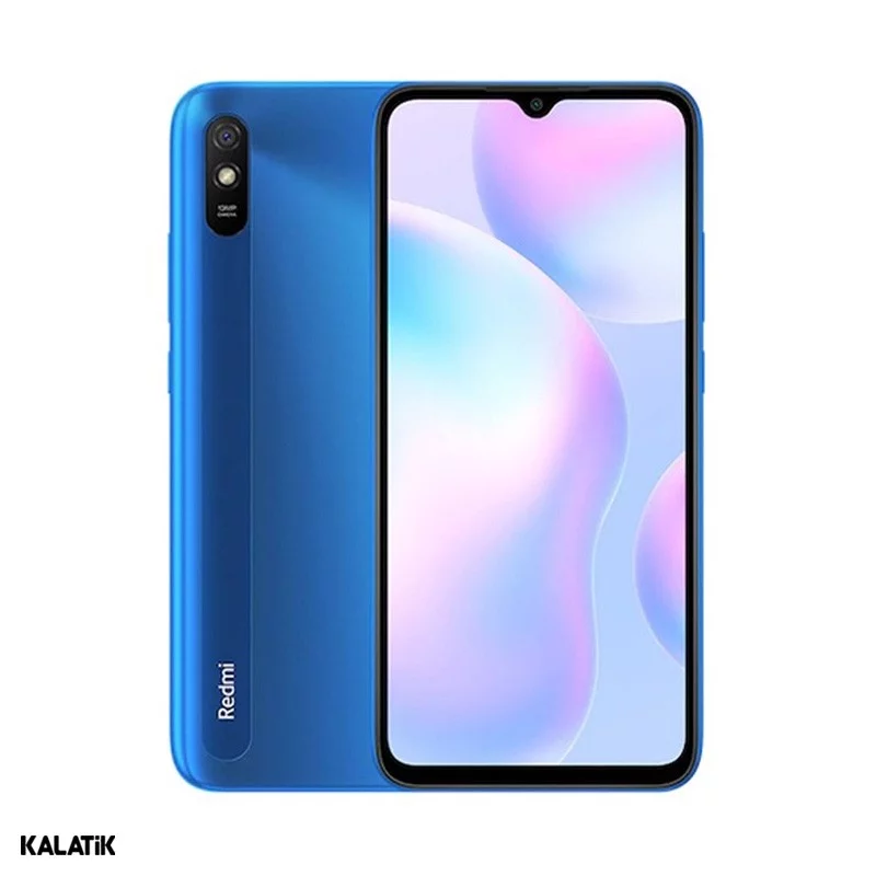 گوشی موبایل شیائومی مدل Redmi 9A دو سیم کارت ظرفیت 128/4 گیگابایت آبی 18 ماه گارانتی کاوش تیم +  کد رجیستری
