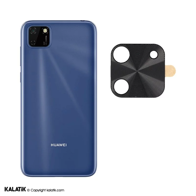 محافظ لنز دوربین AK مناسب برای گوشی موبایل Huawei Y5p مشکی اصالت و سلامت فیزیکی کالا