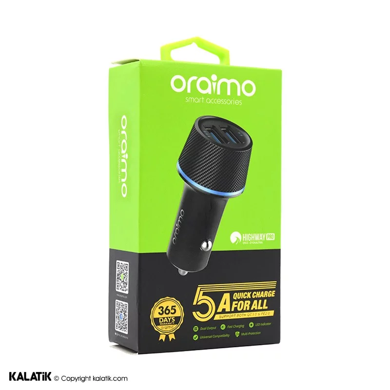شارژر فندکی ارایمو Highway Pro مدل OCC-21D