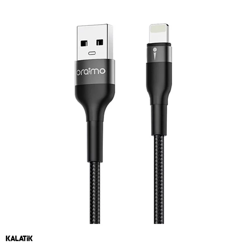 کابل تبدیل USB Type-A به لایتنینگ ارایمو Braid 2 مدل OCD-L71 به طول 1 متر