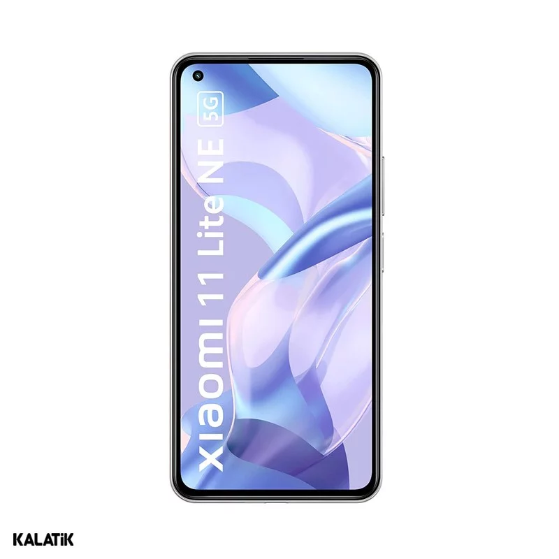 گوشی موبایل شیائومی مدل Xiaomi 11 Lite 5G NE دو سیم کارت ظرفیت 128/6 گیگابایت سفید 18 ماه گارانتی هما تلکام + کد رجیستری