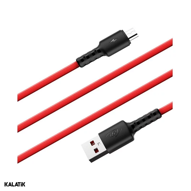 کابل تبدیل USB Type-A به Micro USB ارایمو itel مدل ICD-28 به طول 2 متر