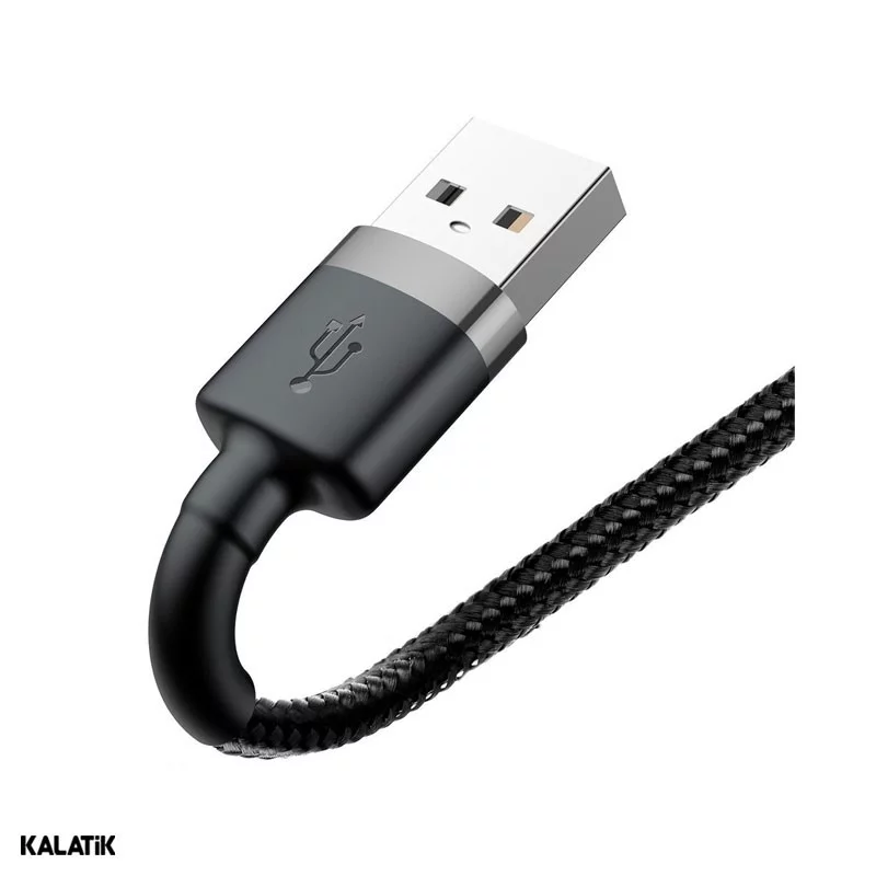 کابل تبدیل USB Type-A به لایتنینگ باسئوس مدل CALKLF-RG1 به طول 3 متر مشکی اصالت و سلامت فیزیکی کالا