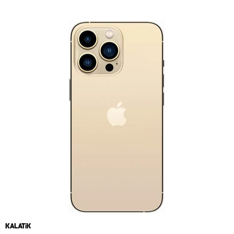 گوشی موبایل اپل مدل iPhone 13 Pro ZA/A Active دو سیم کارت ظرفیت 128/6 گیگابایت طلایی 18 ماه گارانتی هما تلکام + کد رجیستری