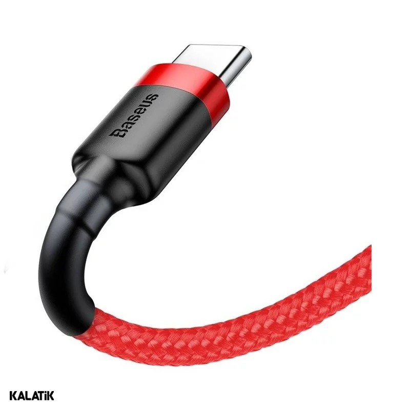 کابل تبدیل USB Type-A به USB Type-C باسئوس Cafule مدل CATKLF-UG1/U09 به طول 3 متر