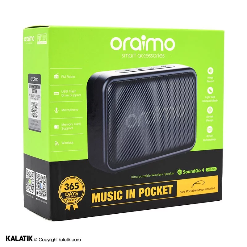 اسپیکر قابل حمل ارایمو SoundGo 4 مدل OBS-02S