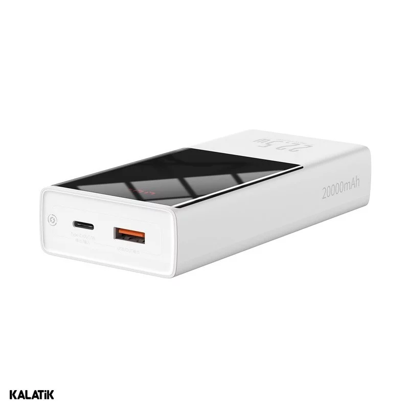 پاور بانک 22.5 وات باسئوس Super Mini مدل PPMN-B01/B02 ظرفیت 20000 میلی آمپر ساعت