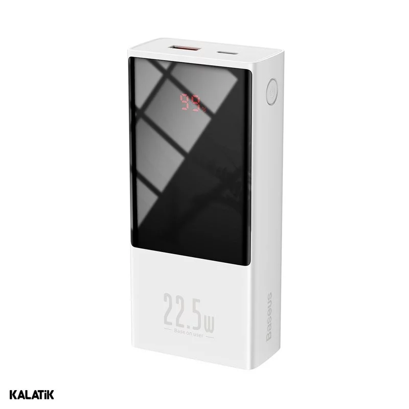 پاور بانک 22.5 وات باسئوس Super Mini مدل PPMN-B01/B02 ظرفیت 20000 میلی آمپر ساعت