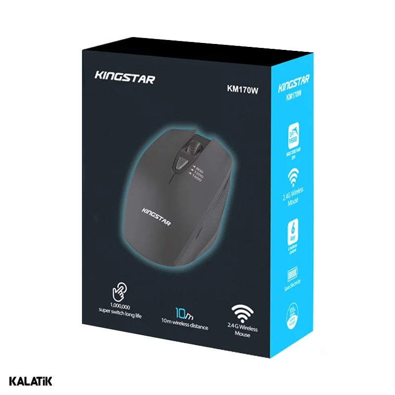 ماوس بی سیم کینگ استار مدل KM170W