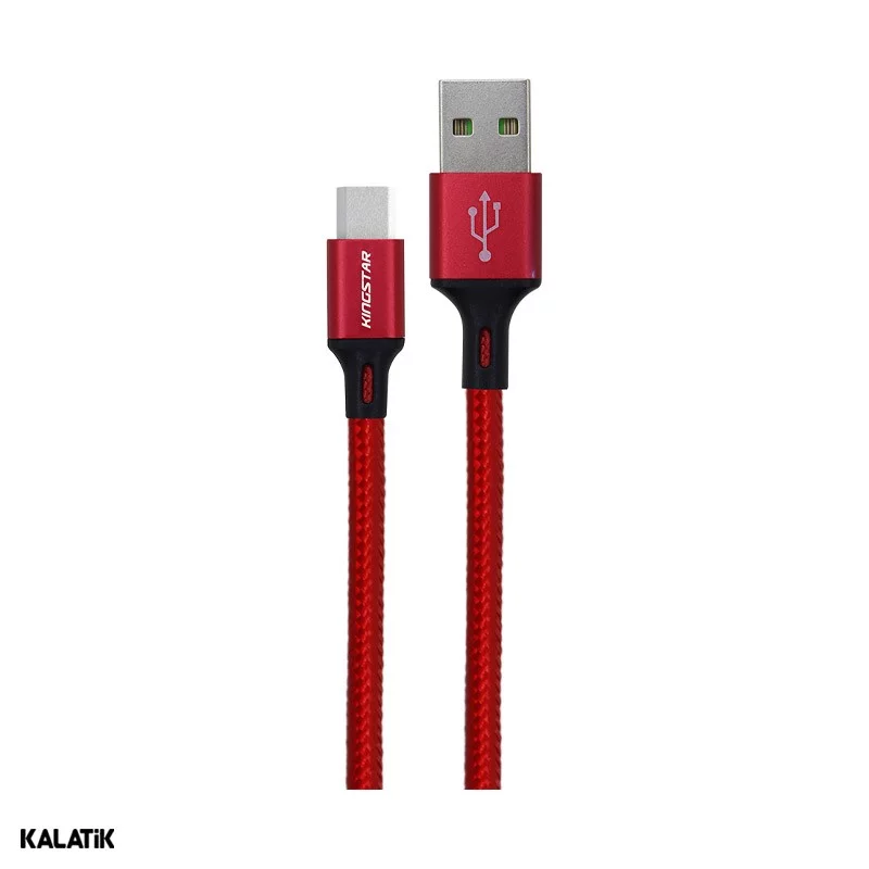 کابل تبدیل USB Type-A به USB Type-C کینگ استار مدل K16C به طول 1 متر