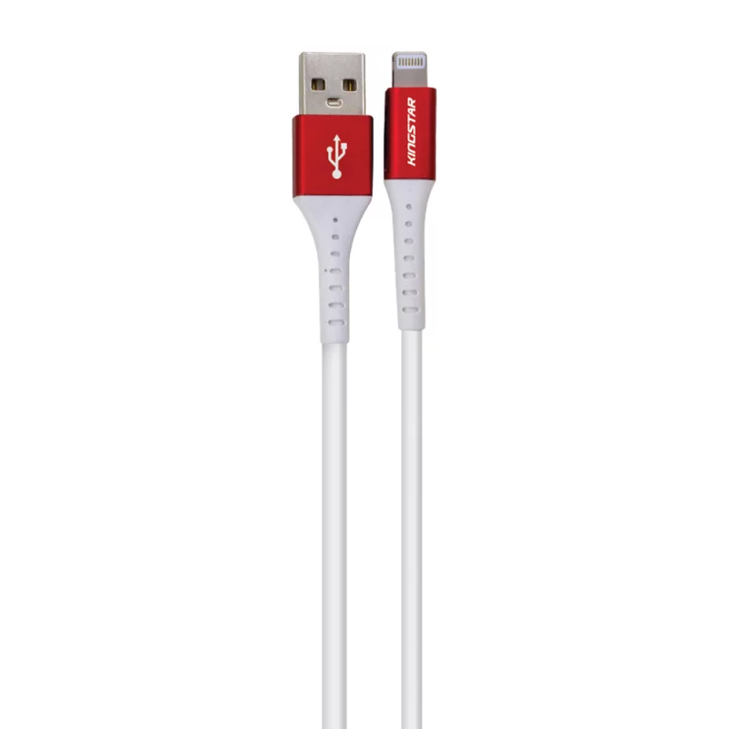 کابل تبدیل USB Type-A به لایتنینگ کینگ استار مدل K65i به طول 1.1 متر