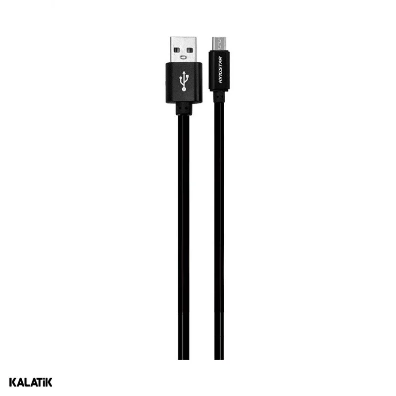 کابل تبدیل USB Type-A به Micro USB کینگ استار مدل K66A به طول 1.1 متر