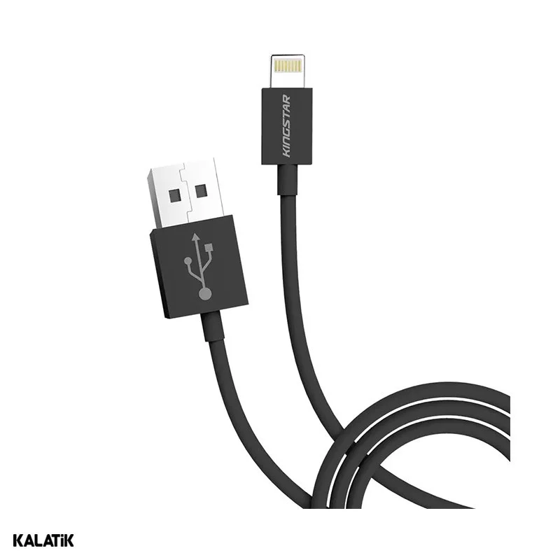 کابل تبدیل USB Type-A به لایتنینگ کینگ استار مدل K67i به طول 1.2 متر