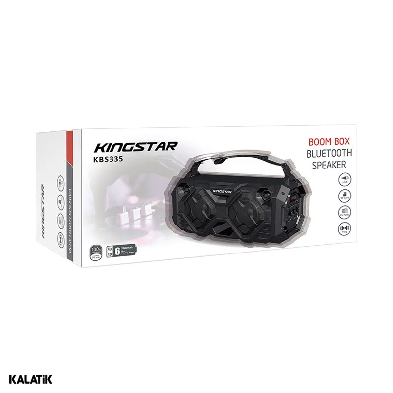 اسپیکر قابل حمل کینگ استار Boombox مدل KBS335