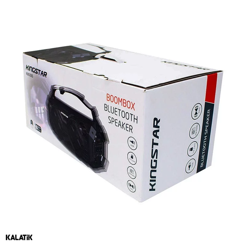 اسپیکر قابل حمل کینگ استار Boombox مدل KBS335