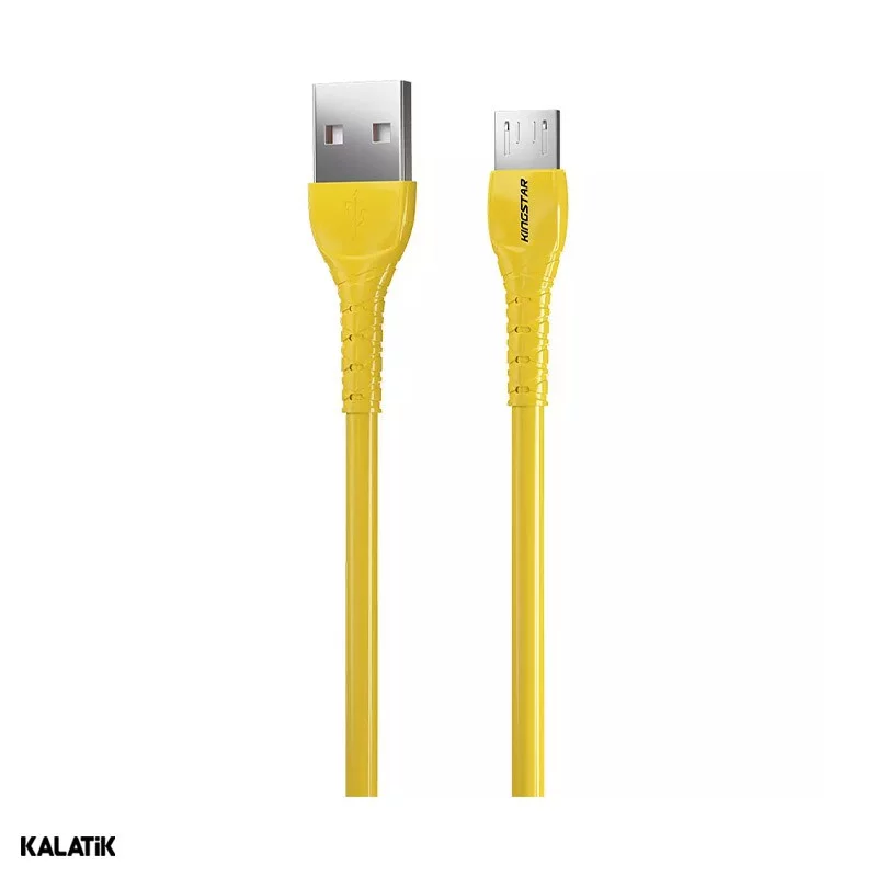 کابل تبدیل USB Type-A به Micro USB کینگ استار مدل K101A به طول 1.1 متر