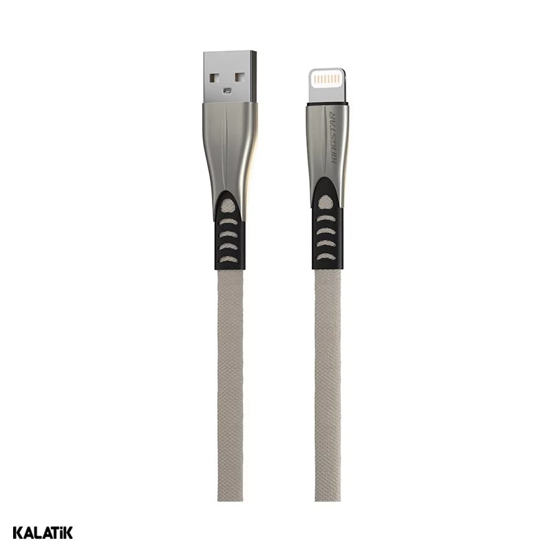کابل تبدیل USB Type-A به لایتنینگ کینگ استار مدل K130i به طول 1.2 متر