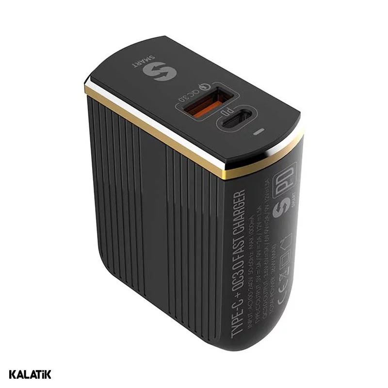 شارژر دیواری 36W کینگ استار مدل KW194PQ