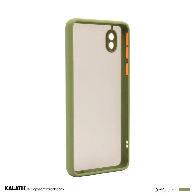 کاور مدل Sb-001 با محافظ دوربین مناسب برای گوشی موبایل Samsung Galaxy A03 Core سبز روشن اصالت و سلامت فیزیکی کالا