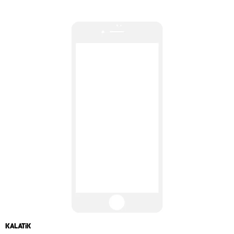 محافظ صفحه نمایش شیشه ای موکول برای گوشی موبایل Apple iPhone 7/iPhone 8 سفید اصالت و سلامت فیزیکی کالا