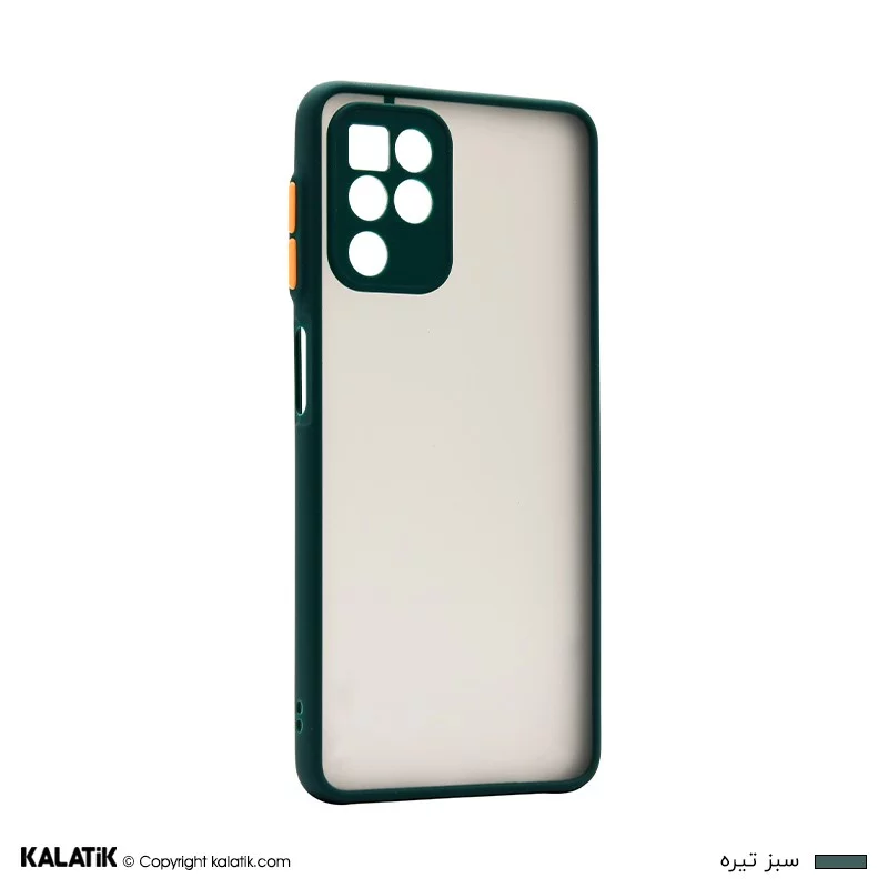 کاور مدل Sb-001 با محافظ دوربین مناسب برای گوشی موبایل Samsung Galaxy M22 اصالت و سلامت فیزیکی کالا سبز تیره