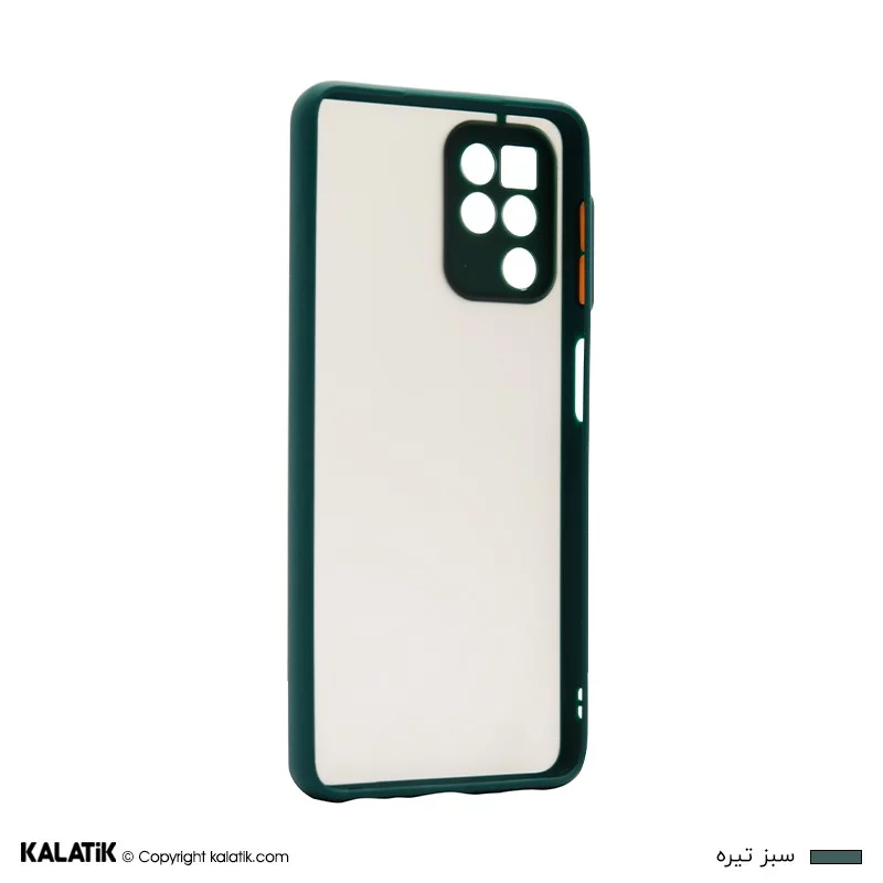 کاور مدل Sb-001 با محافظ دوربین مناسب برای گوشی موبایل Samsung Galaxy M22 اصالت و سلامت فیزیکی کالا سبز تیره