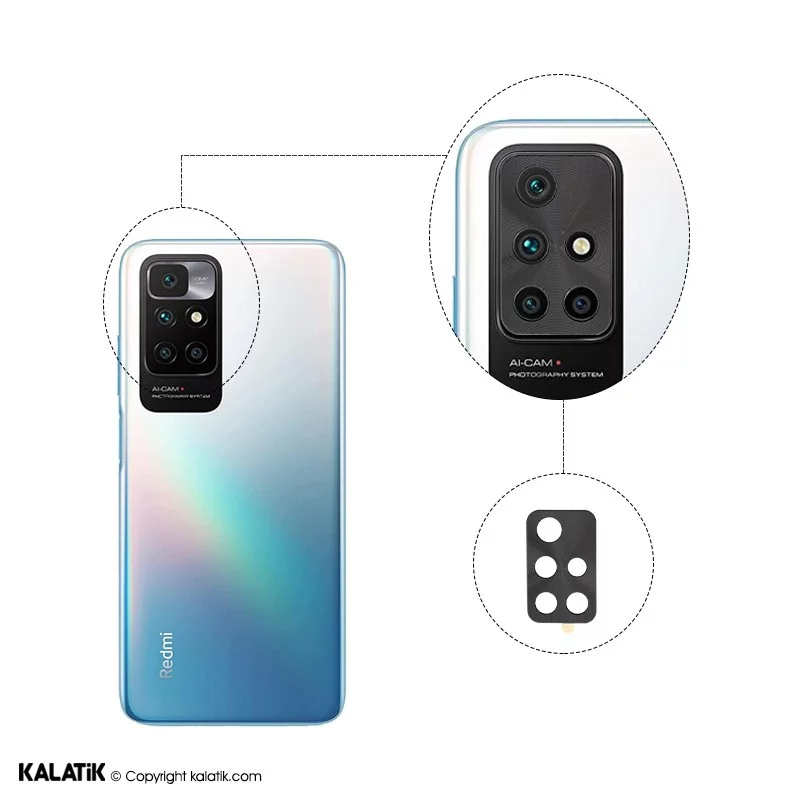 محافظ لنز دوربین AK مناسب برای گوشی موبایل Xiaomi Redmi 10/Redmi 10 Prime