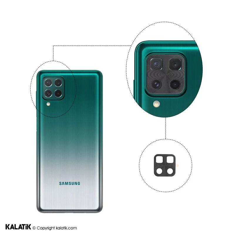 محافظ لنز دوربین AK مناسب برای گوشی موبایل Samsung Galaxy M62