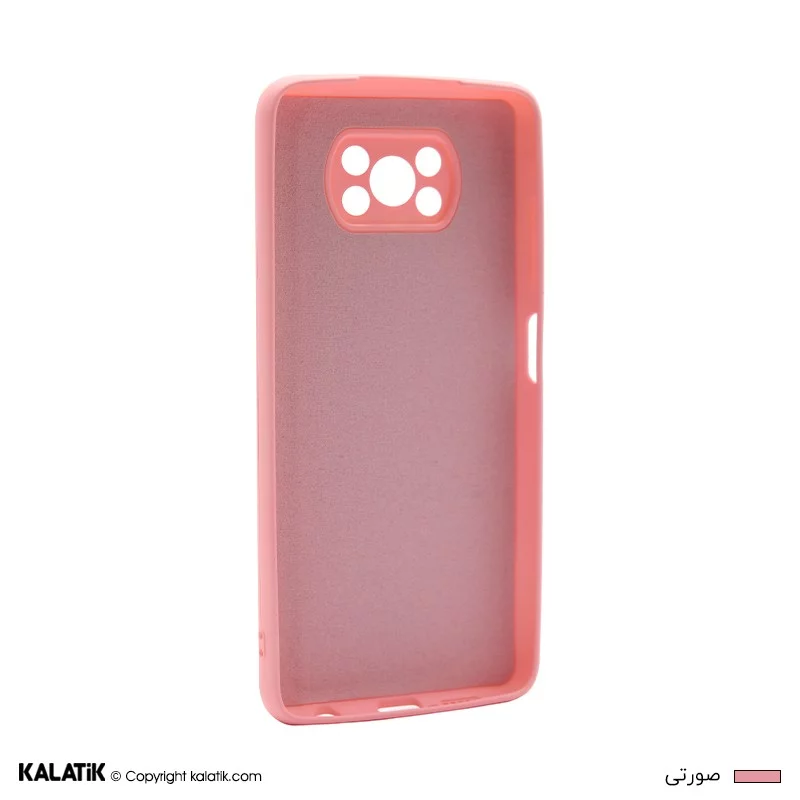 کاور سیلیکونی با محافظ دوربین مناسب برای گوشی موبایل شیائومی Poco X3/X3 Pro