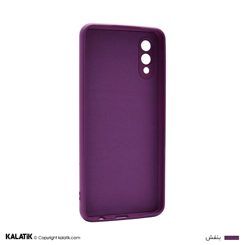 کاور سیلیکونی با محافظ دوربین مناسب برای گوشی موبایل Samsung Galaxy A02