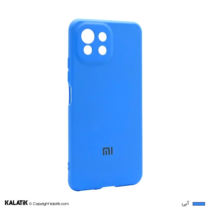 کاور سیلیکونی با محافظ دوربین مناسب برای گوشی موبایل Xiaomi 11 Lite