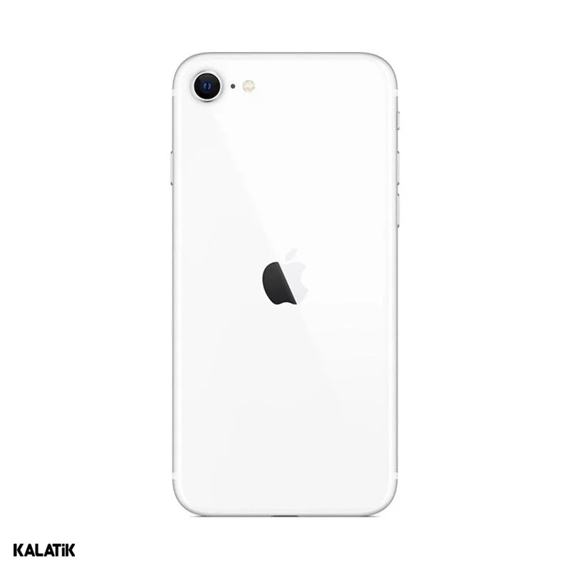 گوشی موبایل اپل مدل iPhone SE 2020 HN/A Not Active تک سیم کارت ظرفیت 128/3 گیگابایت سفید 18 ماه گارانتی تک تیم فن + کد رجیستری