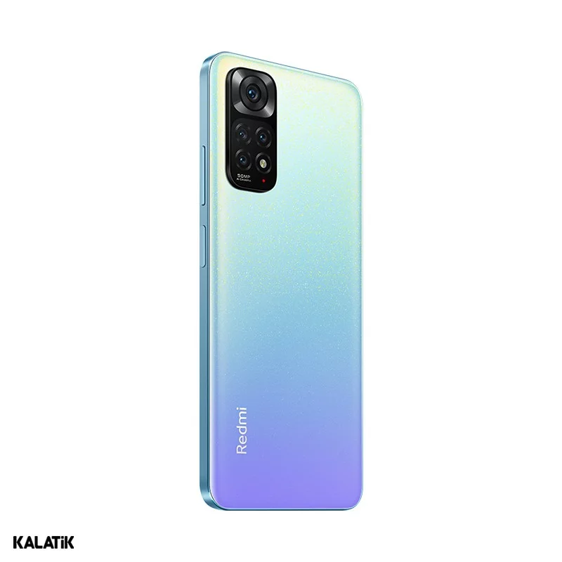 گوشی موبایل شیائومی Redmi Note 11 دو سیم کارت ظرفیت 64/4 گیگابایت آبی روشن 18 ماه گارانتی کاوش تیم +  کد رجیستری