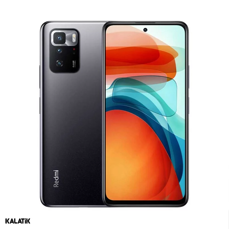 گوشی موبایل شیائومی Redmi Note 10 Pro 5G CN دو سیم کارت ظرفیت 256/8 گیگابایت خاکستری 18 ماه گارانتی مدیا پردازش + کد رجیستری