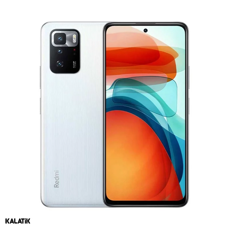 گوشی موبایل شیائومی Redmi Note 10 Pro 5G CN دو سیم کارت ظرفیت 256/8 گیگابایت سفید 18 ماه گارانتی مدیا پردازش + کد رجیستری