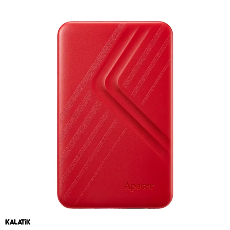 هارد دیسک اکسترنال اپیسر مدل AC236 ظرفیت 1 ترابایت قرمز 48 ماه گارانتی داده پرداز رایانه متین