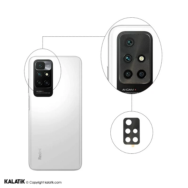 محافظ لنز دوربین AK مناسب برای گوشی موبایل شیائومی Redmi Note 11 4G