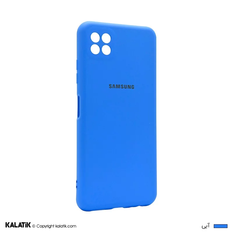 کاور سیلیکونی با محافظ دوربین مناسب برای گوشی موبایل سامسونگ Galaxy F12
