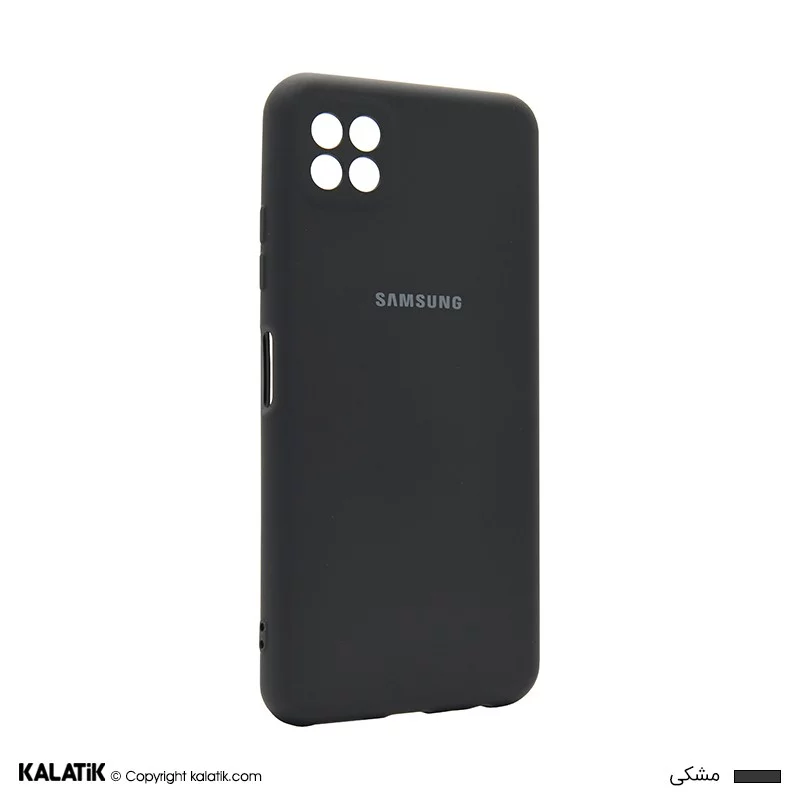 کاور سیلیکونی با محافظ دوربین مناسب برای گوشی موبایل سامسونگ Galaxy F12
