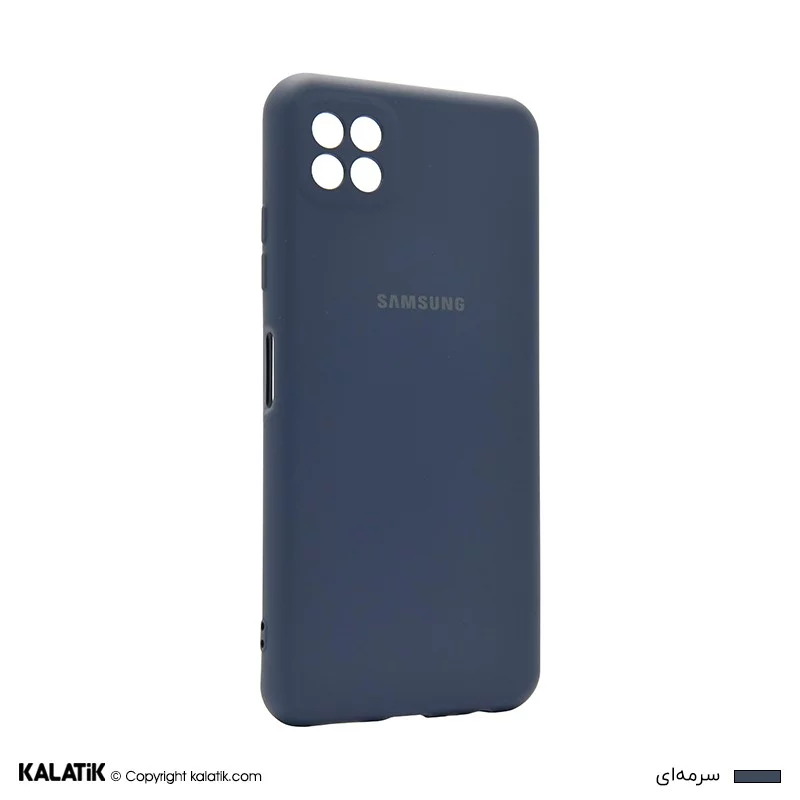 کاور سیلیکونی با محافظ دوربین مناسب برای گوشی موبایل سامسونگ Galaxy F12
